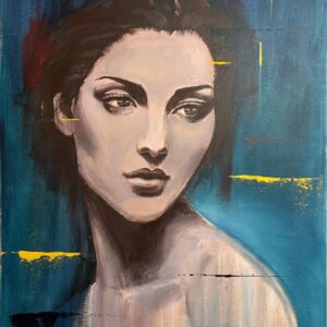 Silent Gaze (Framed)